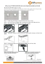 APsystems YC1000-3-ZA Quick Installation Manual preview