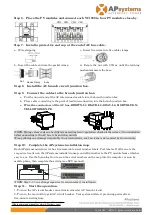 Preview for 2 page of APsystems YC1000-3-ZA Quick Installation Manual