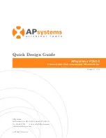 Preview for 1 page of APsystems YC500 Quick Design Manual