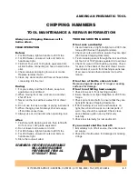 Предварительный просмотр 1 страницы APT 17728 Maintenance And Repair Manual