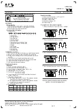 Предварительный просмотр 1 страницы APT LW39-16A Series Instructions