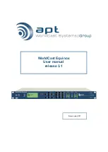 Preview for 1 page of APT WorldCast Equinox User Manual