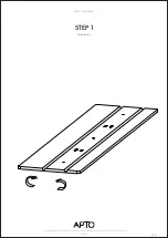 Предварительный просмотр 3 страницы APTO FELT CABLE TRAY Instruction Manual