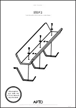 Предварительный просмотр 4 страницы APTO FELT CABLE TRAY Instruction Manual