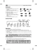 Предварительный просмотр 4 страницы APURO DF825-A Instruction Manual