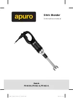 Предварительный просмотр 1 страницы APURO FS440-A Instruction Manual