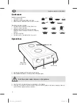 Предварительный просмотр 4 страницы APURO GF239-A Instruction Manual