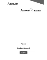 Preview for 1 page of Aputure AL-M9 Product Manual