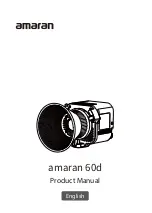 Preview for 1 page of Aputure amaran 60d Product Manual