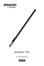 Aputure amaran T4c Product Manual preview