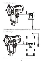 Предварительный просмотр 9 страницы Aputure Light Storm LS 60d/x Product Manual