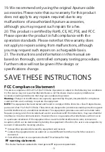 Preview for 4 page of Aputure LightStorm LS 60d Product Manual