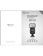 Предварительный просмотр 1 страницы Aputure Magnum Speedlite MG-68 User Manual