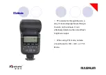 Предварительный просмотр 6 страницы Aputure MAGNUM SPEEDLITE MG-68TL Manual