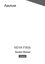 Aputure NOVA P300c Product Manual preview