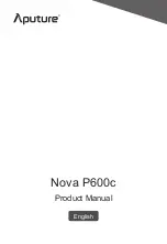 Preview for 1 page of Aputure Nova P600c Product Manual