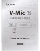 Aputure V-MIC D2 Instruction Manual preview