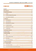 Preview for 3 page of APV BVF100 Series Installation, Operation & Maintenance Manual