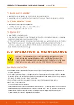 Preview for 18 page of APV BVF100 Series Installation, Operation & Maintenance Manual