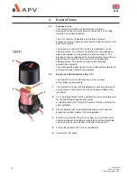 Предварительный просмотр 8 страницы APV CU4 Operating Manual