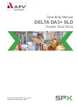 Предварительный просмотр 1 страницы APV DELTA DA3+ SLD Operating Manual