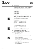 Предварительный просмотр 18 страницы APV DELTA SW4 Manual