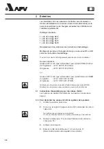 Предварительный просмотр 46 страницы APV DELTA SW4 Manual