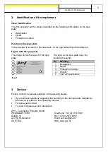 Preview for 5 page of APV ES 100 M3 EVO Original Operating Manual