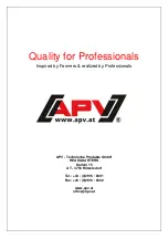 Предварительный просмотр 40 страницы APV ES 100 M3 Special Translation Of The Original Operating Manual