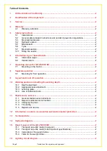 Preview for 2 page of APV GK 250 M1 Operating Manual