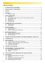 Предварительный просмотр 2 страницы APV GW 250 M1 Operating Manual