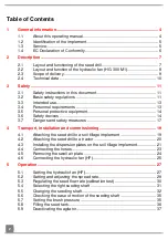 Preview for 2 page of APV HG 300 M1 Operating Instructions Manual