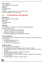 Preview for 6 page of APV HG 300 M1 Operating Instructions Manual