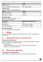 Preview for 11 page of APV HG 300 M1 Operating Instructions Manual