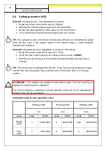 Preview for 14 page of APV PS120M1 Original Operating Instructions