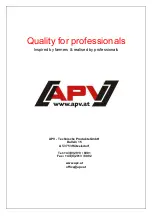 Preview for 44 page of APV PS120M1 Original Operating Instructions