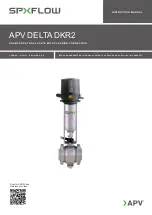 APV SPX DELTA DKR2 Instruction Manual preview