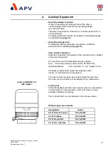 Предварительный просмотр 9 страницы APV SPX DELTA DKR2 Operating Manual