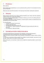 Preview for 4 page of APV UD 100 M1 Operating Manual