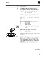 Предварительный просмотр 17 страницы APV W+10/8 Operating Manual