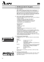 Предварительный просмотр 34 страницы APV W+ Series Manual