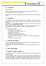 Preview for 5 page of APV ZS 200 M3 Original Operating Instructions