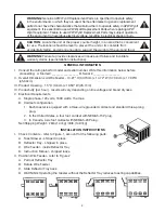 Предварительный просмотр 4 страницы APW Wyott AT Express Installation And Operating Instructions Manual