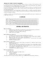 Preview for 3 page of APW Wyott CCW MK VII, RCCW MK VII, LCCW MK VII, RLCCW MK VII Installation And Operating Instructions Manual