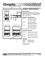 Preview for 2 page of APW Wyott Champion EG-24H Specifications