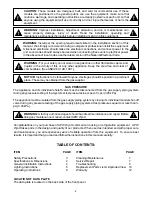 Preview for 2 page of APW Wyott Champion GGM-24H Installation And Operating Instructions Manual