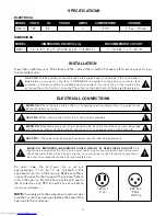 Preview for 4 page of APW Wyott COLDWELLS CW-13 Installation And Operating Instructions Manual