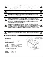 Предварительный просмотр 4 страницы APW Wyott CTCW-43 Installation And Operating Instructions Manual