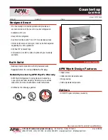 Preview for 1 page of APW Wyott CTCW-43 Specifications