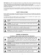 Preview for 2 page of APW Wyott EF-15iN Installation And Operating Instructions Manual